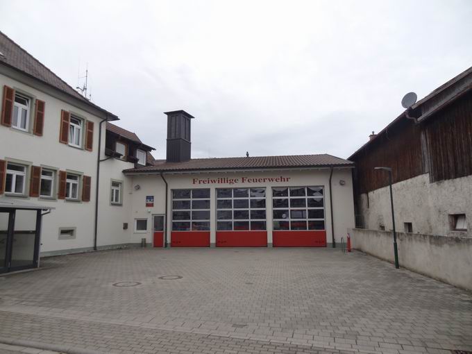 Gertehaus Feuerwehr Schallstadt Abteilung Mengen