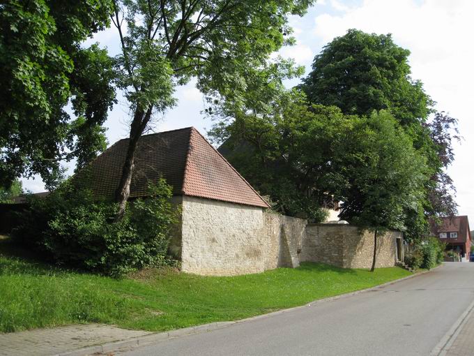 Pfarrhaus Wolfenweiler: Westansicht