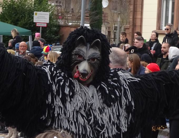 Maske Wolfszunft Wolfenweiler