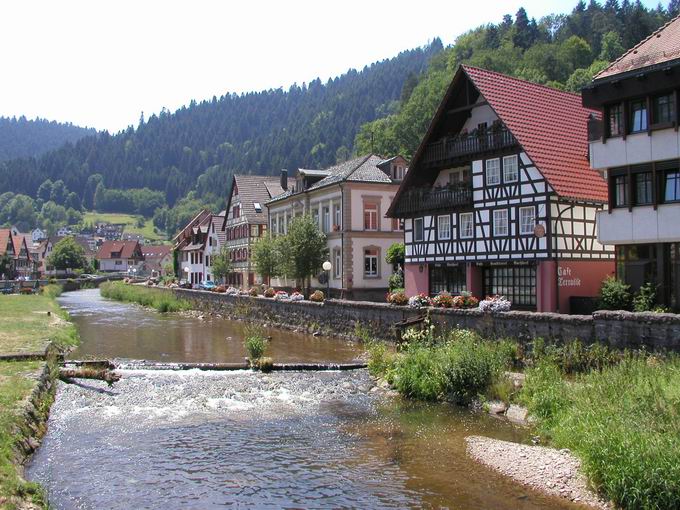 Fluss Schiltach