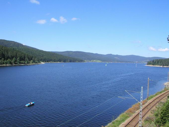 Schluchsee im Hochschwarzwald