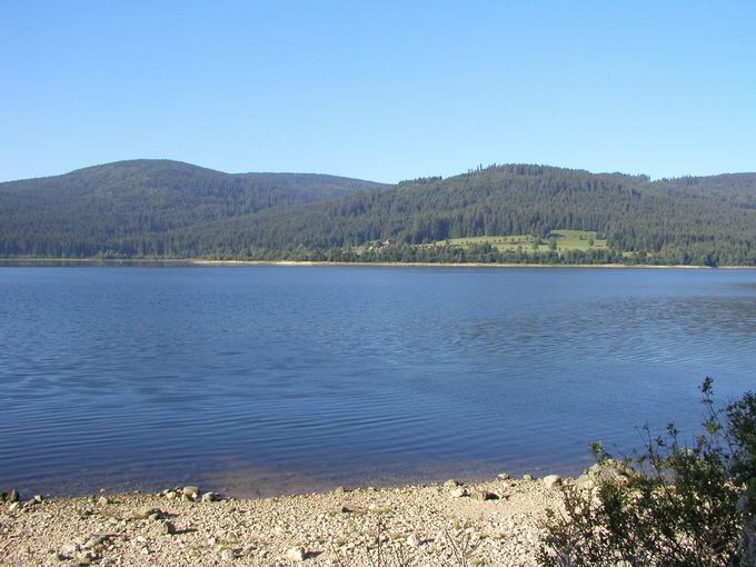 Schluchsee im Hochschwarzwald