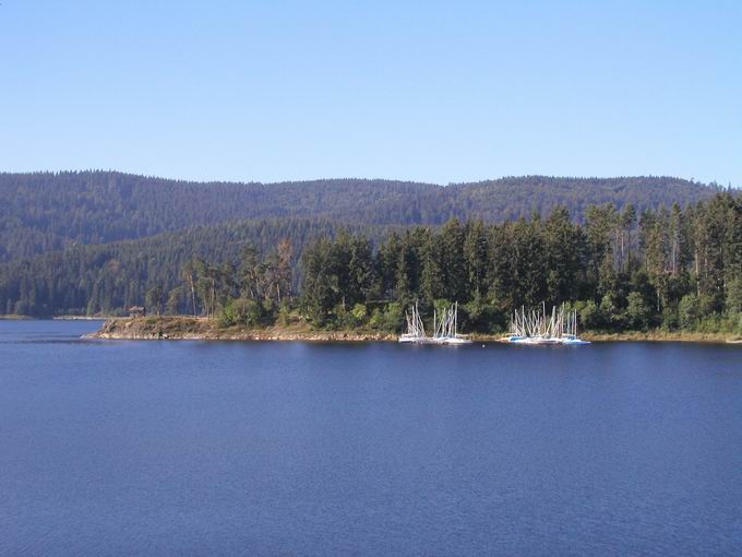 Schluchsee im Hochschwarzwald