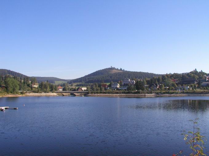 Schluchsee im Hochschwarzwald