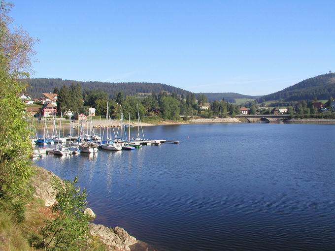 Schluchsee im Hochschwarzwald