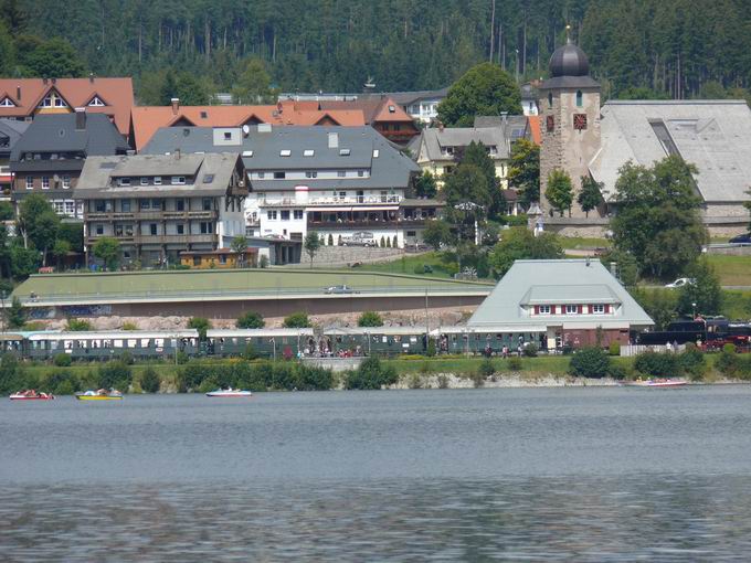 Bahnhof Schluchsee: Dampfsonderfahrten Dreiseenbahn