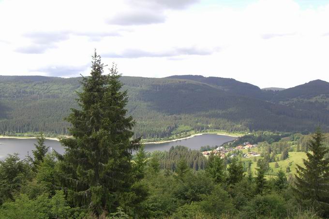 Schluchsee im Hochschwarzwald