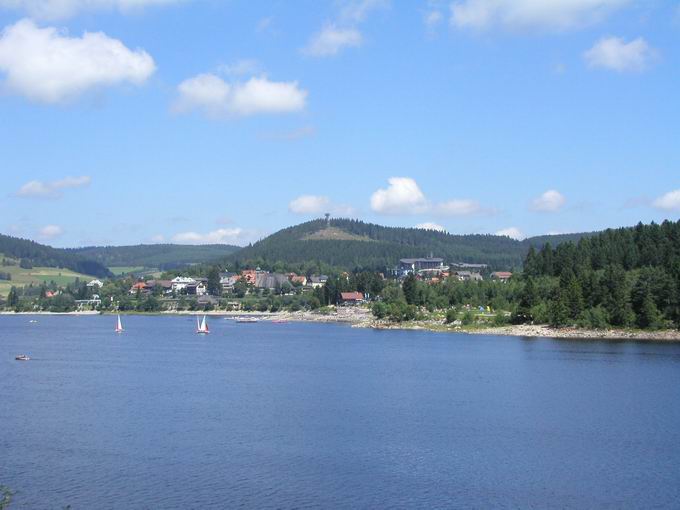 Jgergutweg Schluchsee: Blick Riesenbhl