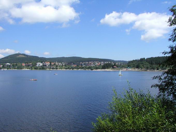 Schluchsee im Hochschwarzwald