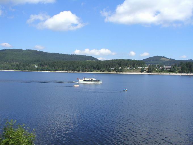 Schluchsee im Hochschwarzwald