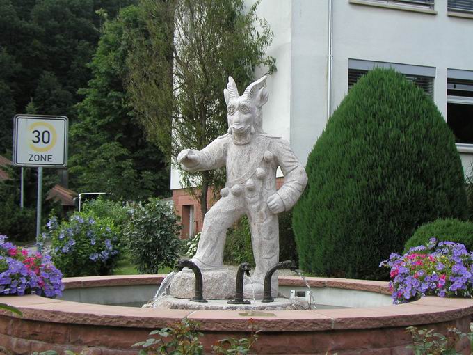 Narrenbrunnen in Schweighausen