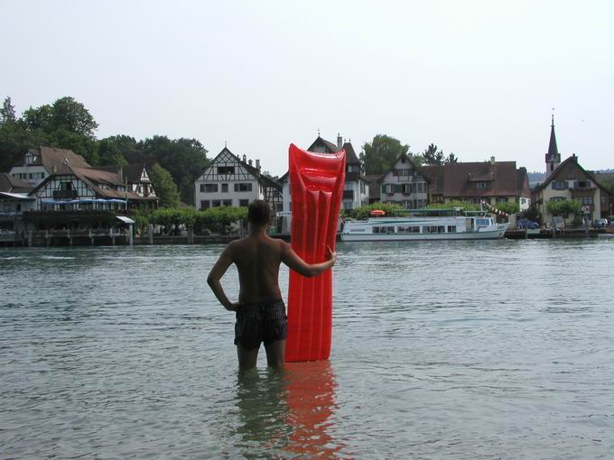 Schwimmen Untersee