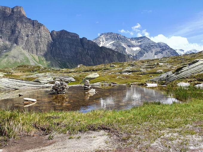 San-Bernardino-Pass: Moorsee