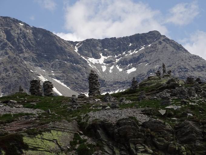 San-Bernardino-Pass: Steinmnnchen