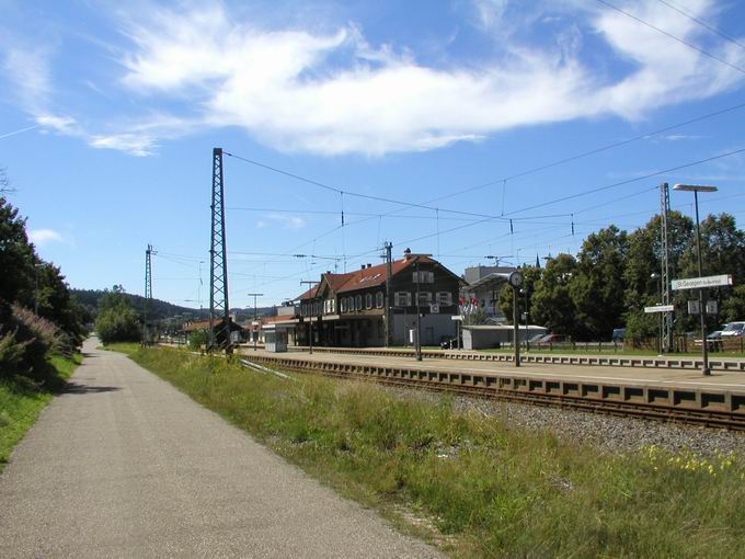 Bahnhof Sankt Georgen im Schwarzwald