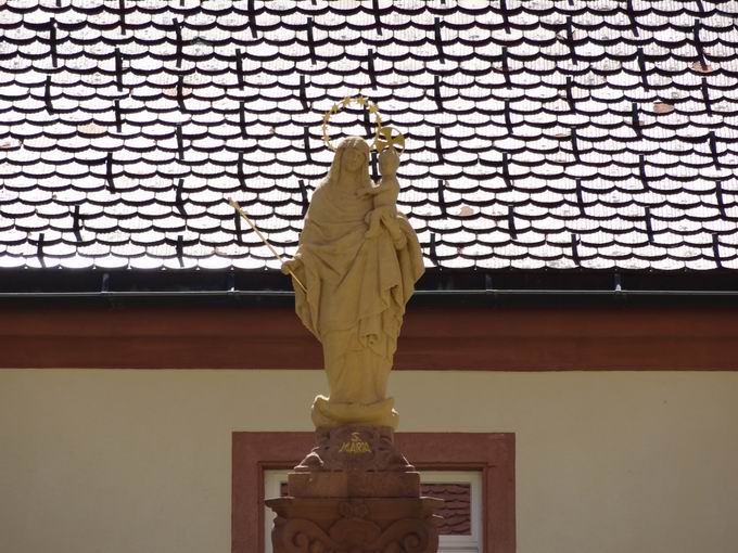 Kloster St. Mrgen: Marienfigur
