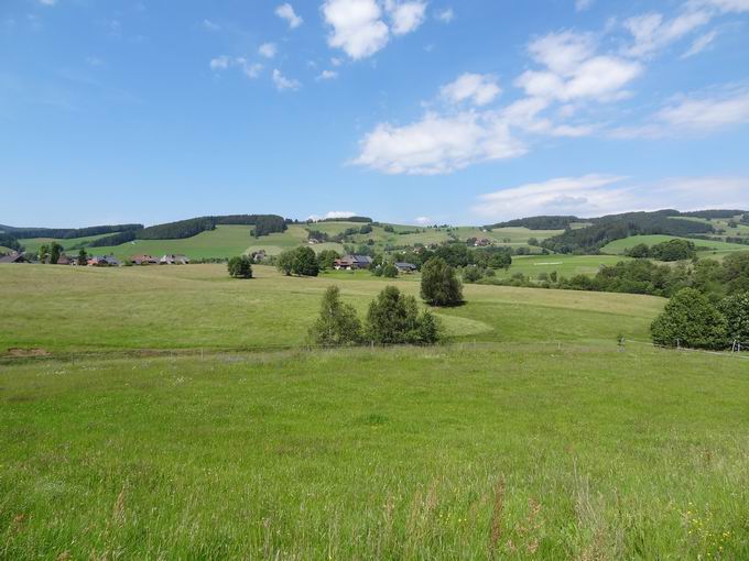 Eichwaldstrae: Blick Schmittenbach