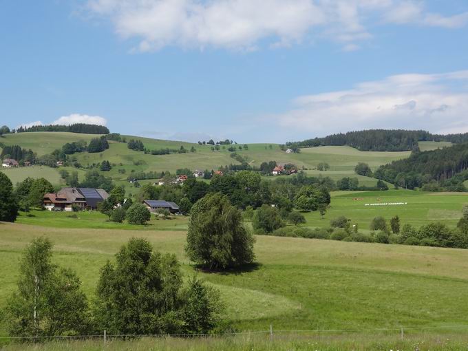 Eichwaldstrae: Blick Schweighof