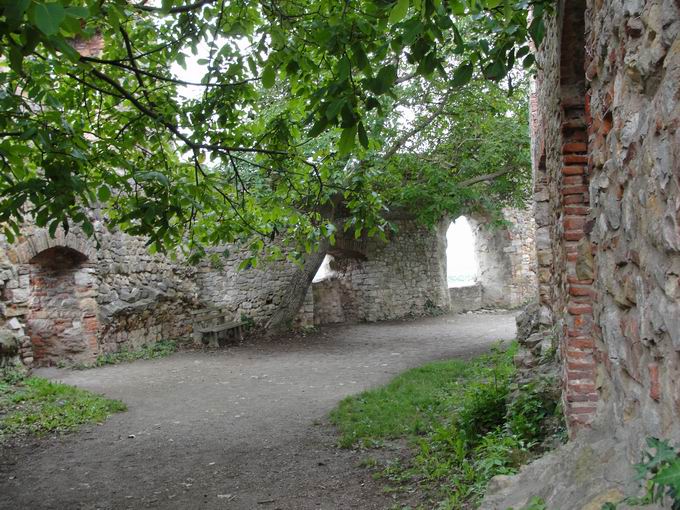 Burg Staufen: Palas Innenansicht