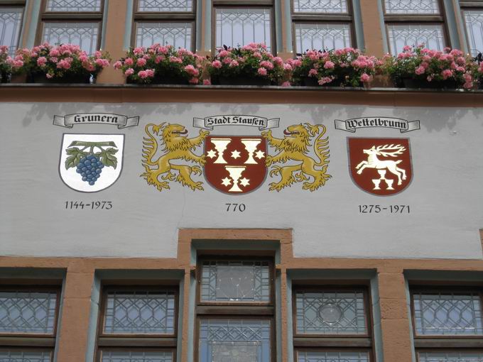 Wappen Rathaus Staufen