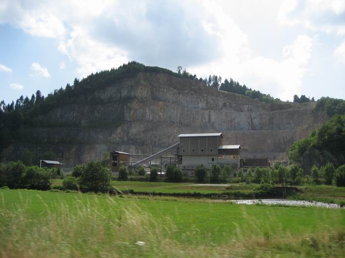 Schotterwerk Steinbruch Artenberg