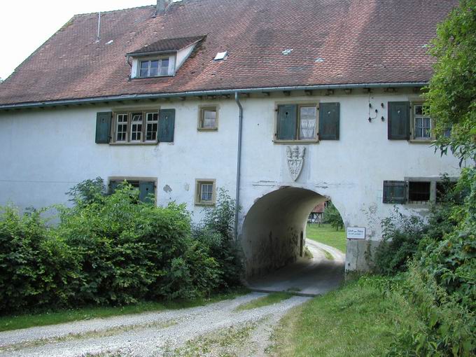 Schloss Hohenlupfen: konomiegebude Nordansicht