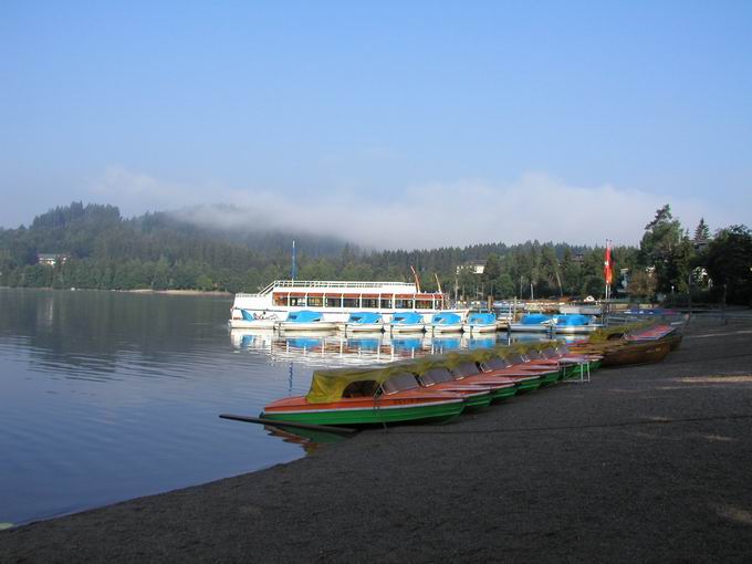 Bootsbetrieb Schweizer Titisee: Anlegesteg