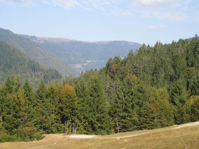 Hasenhorn-Sessellift: Blick Feldberg