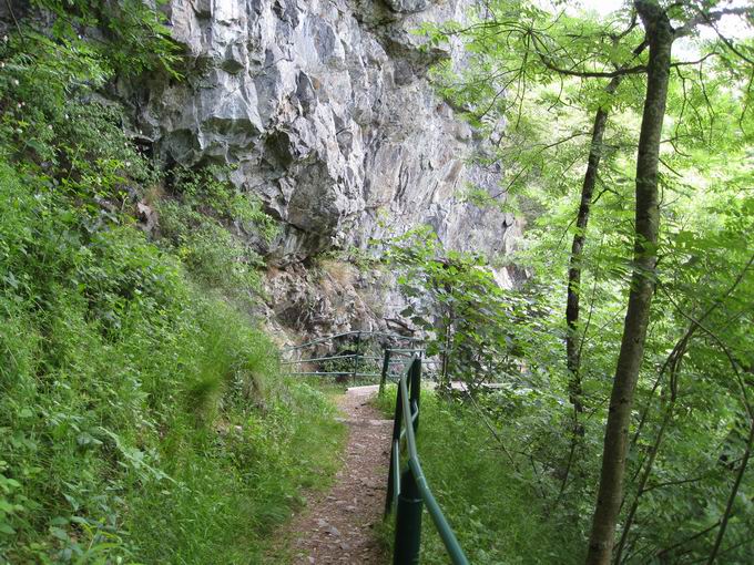 Felsmassiv Wassersteig Todtnau