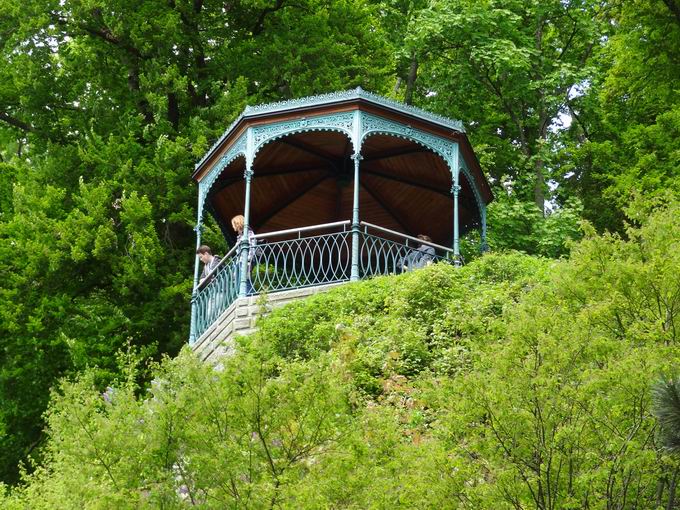 Stadtgarten berlingen: Aussichtspavillon