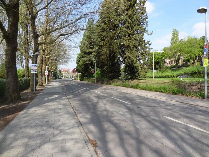 Bahnhofstrae beim Strandbad West