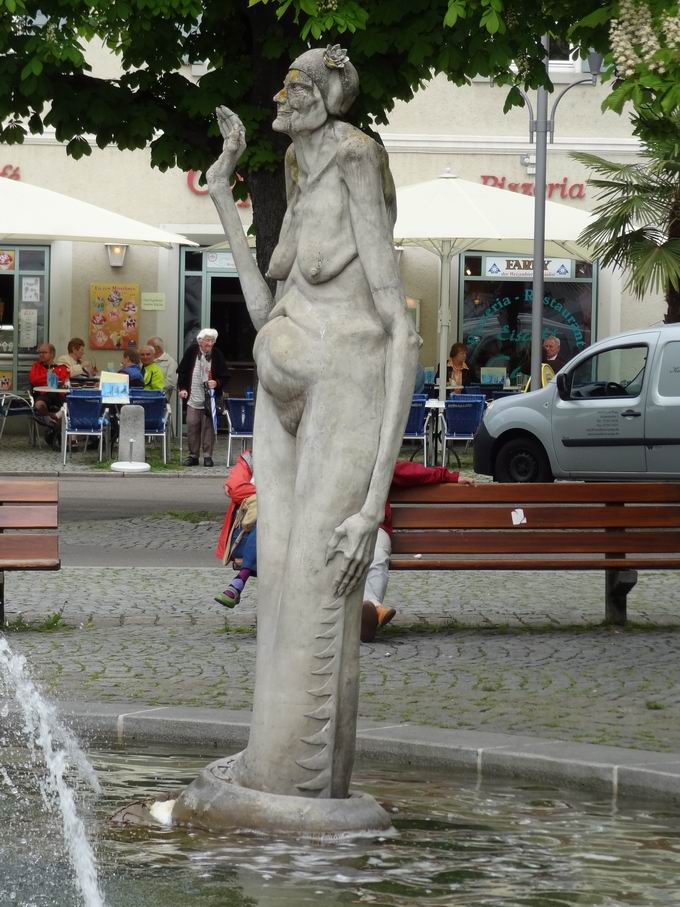 Brunnen Bodenseereiter: Schwiegermutter