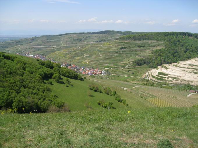 Badberg: Blick Bageige Oberbergen