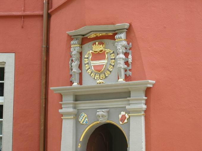 Rathaus Burkheim: Wappen