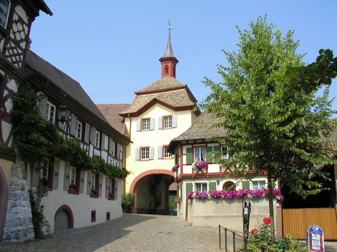 Stadttor in Burkheim
