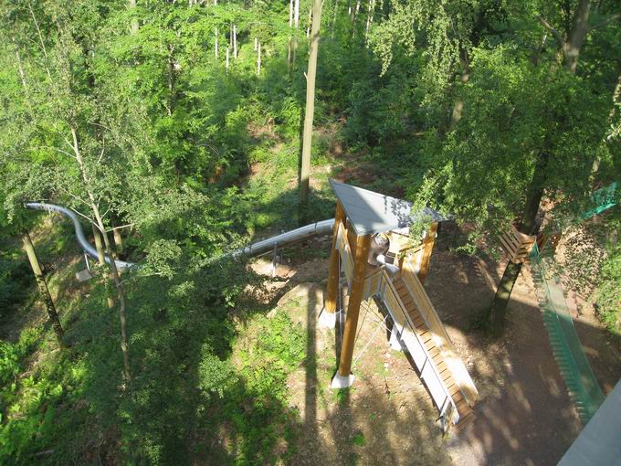 Baumkronenweg Waldkirch: Riesenrutsche Start