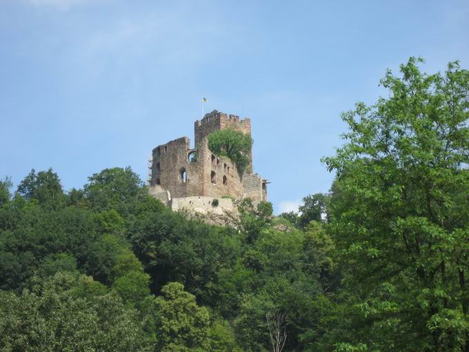 Jnglingssteg: Blick Kastelburg