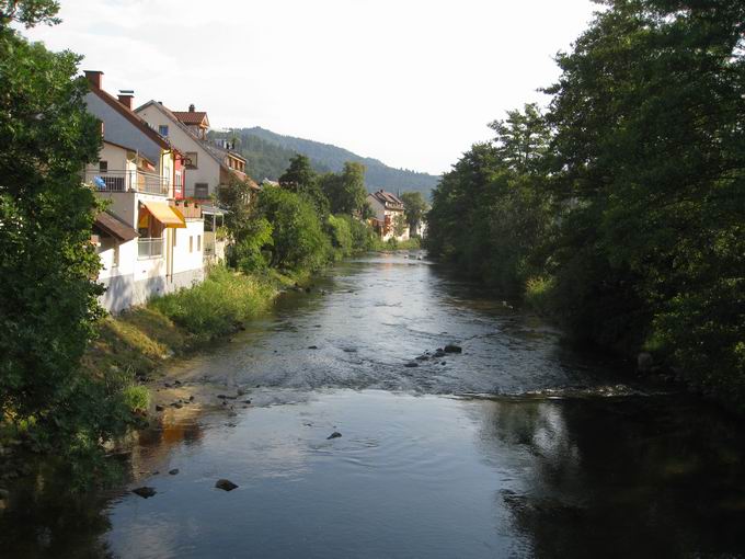 Jungfernsteg: Blick Elz