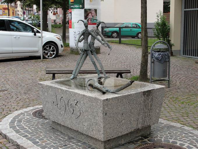 Narrenbrunnen Bajasse Waldkirch