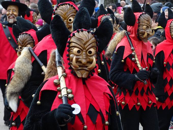 Jubilumsumzug 44 Jahr Narrenzunft Kappel