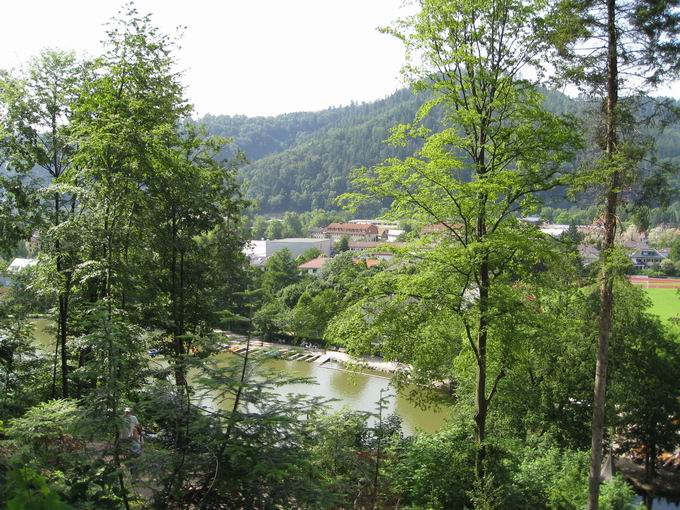 Naturerlebnispark: Sinnesweg Blick Stadtrainsee