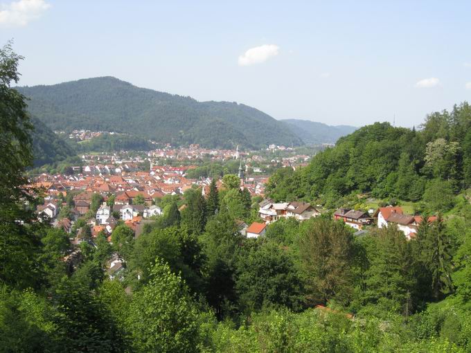 Naturerlebnispark: Sinnesweg Blick Vorderes Elztal