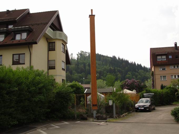 Orgelpfeifen Skulptur Waldkirch