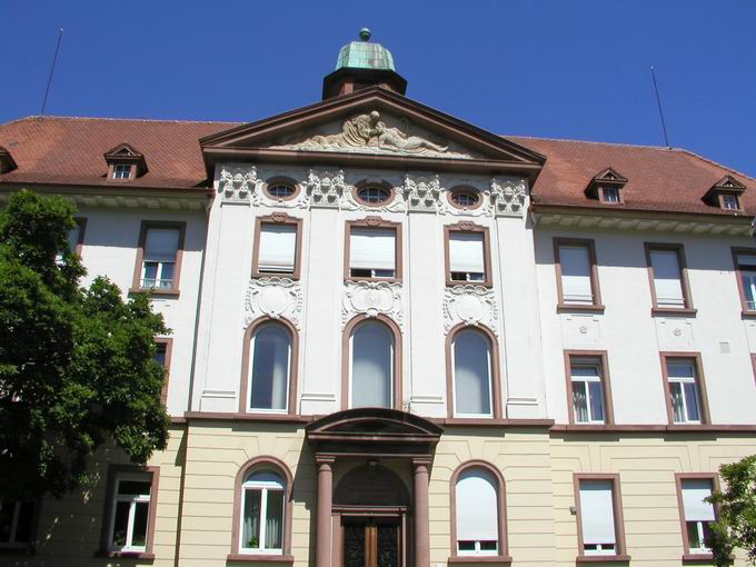 Spitalgebude Waldkirch: Eingang