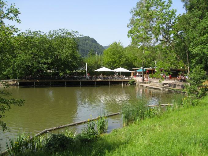 Stadtrainsee: Seecafe Seeterrasse