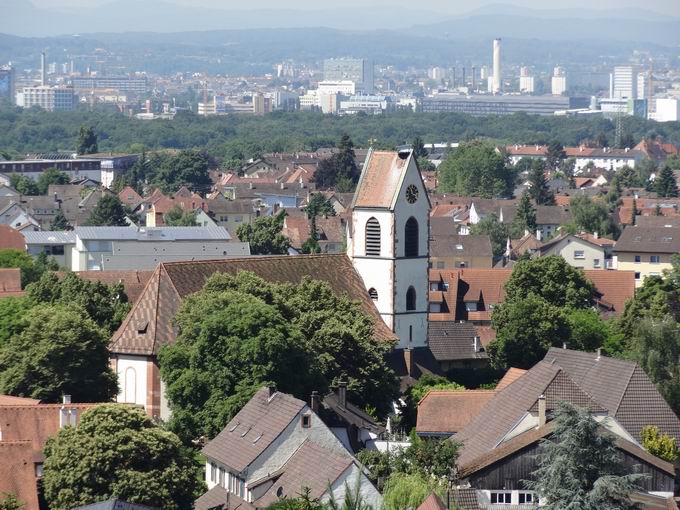 Ostansicht Evangelische Pfarrkirche Altweil