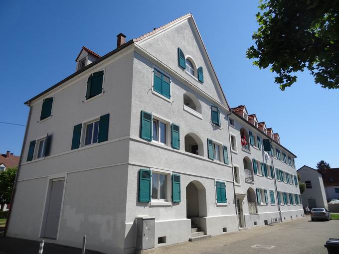 Gartenstadt Leopoldshhe: Gebude Marktplatz