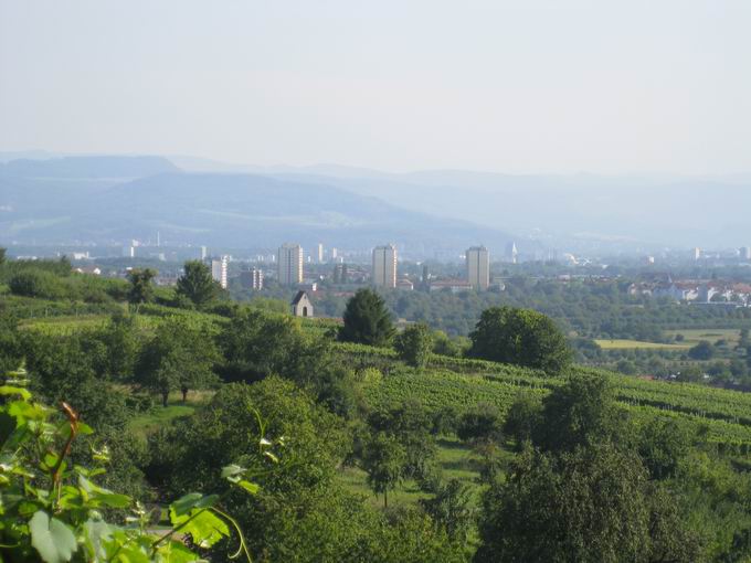 Langgass tlingen: Blick Leopoldshhe