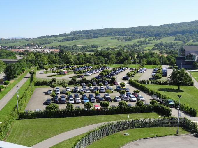 Vitra Campus: Parkplatz