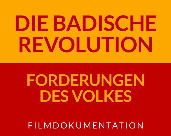 Dokumentarfilm 175 Jahre Badische Revolution